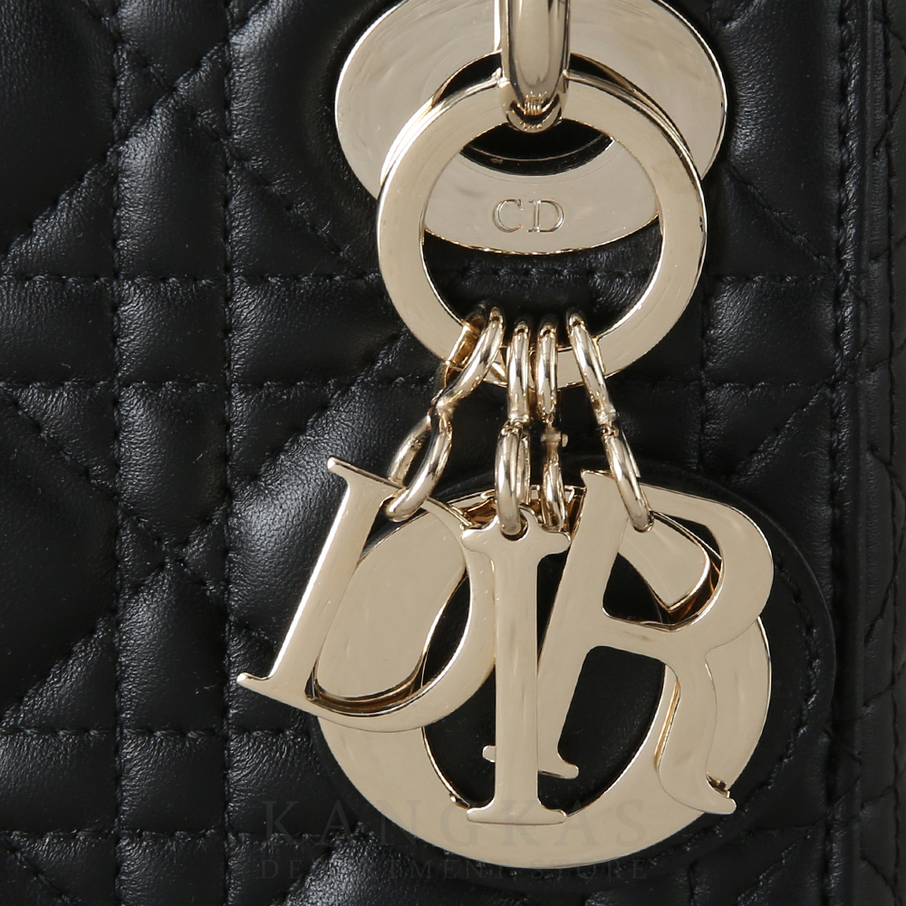 CHRISTIAN DIOR(USED)크리스찬디올 램스킨 레이디디올 미니 백